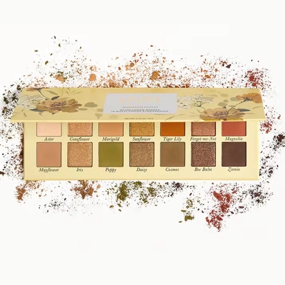 NWT Laura Geller Wildflower Wishes Eyeshadow Palette